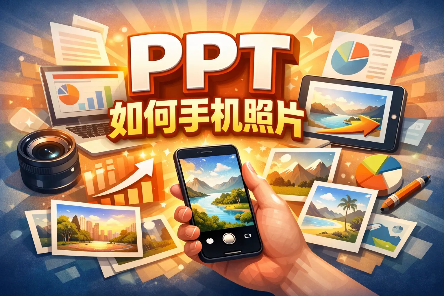 ppt如何手机照片