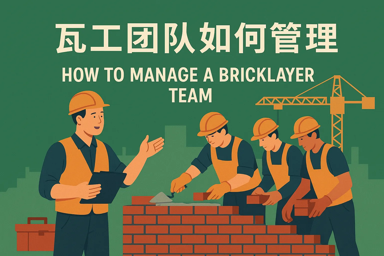 瓦工团队如何管理