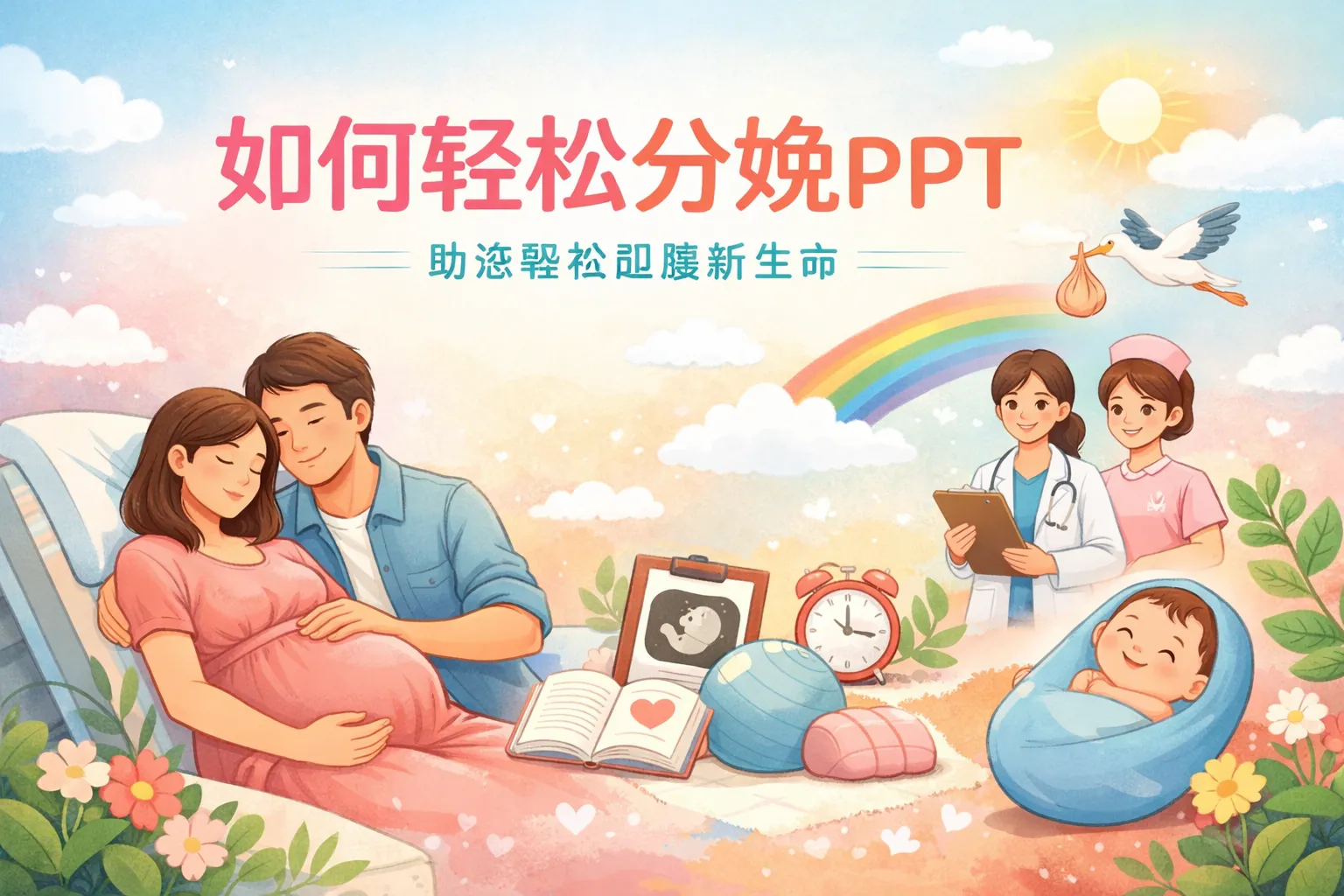 如何轻松分娩PPT