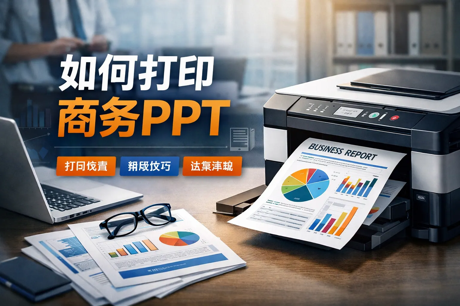 如何打印商务ppt