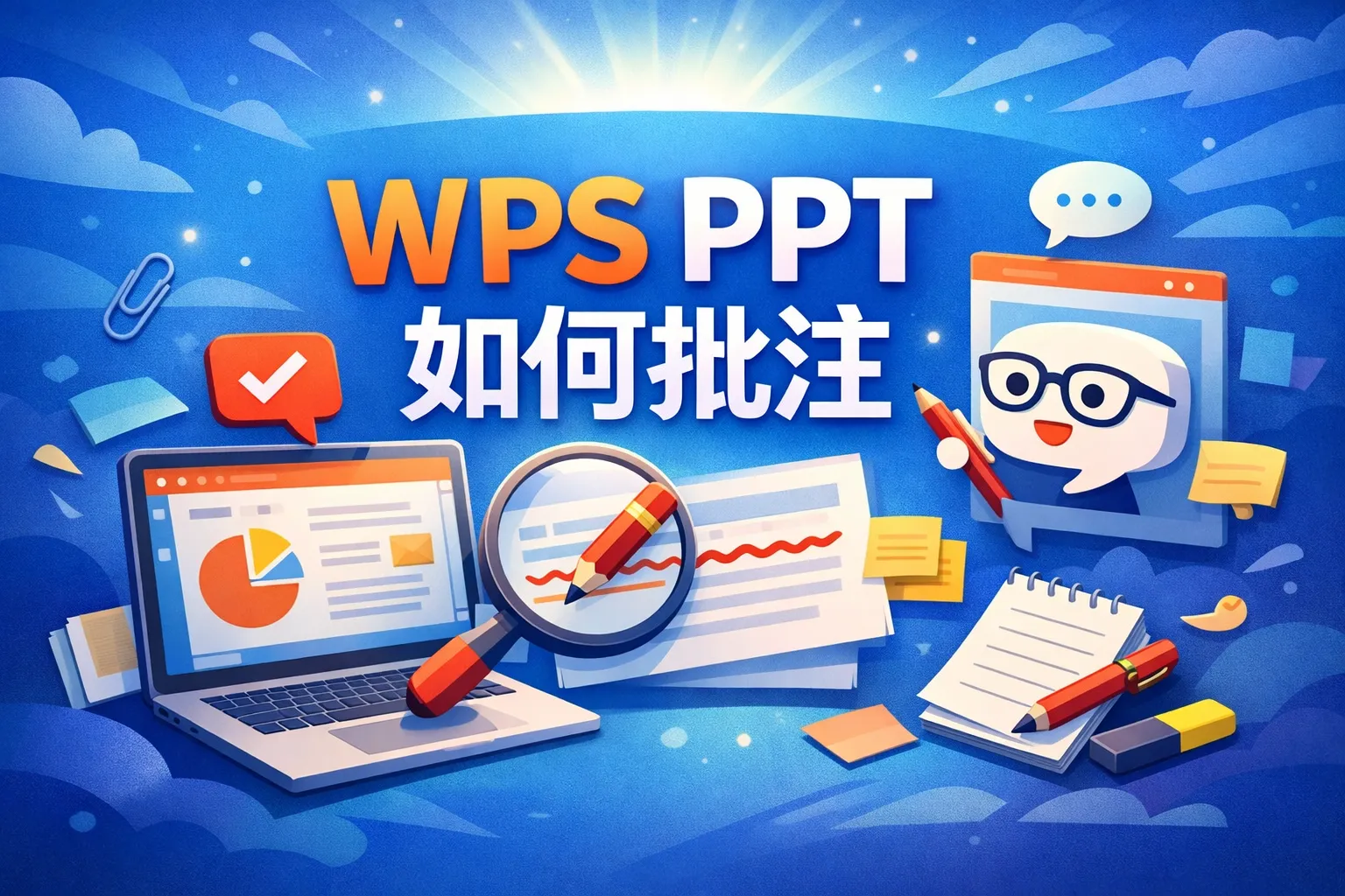wps ppt如何批注