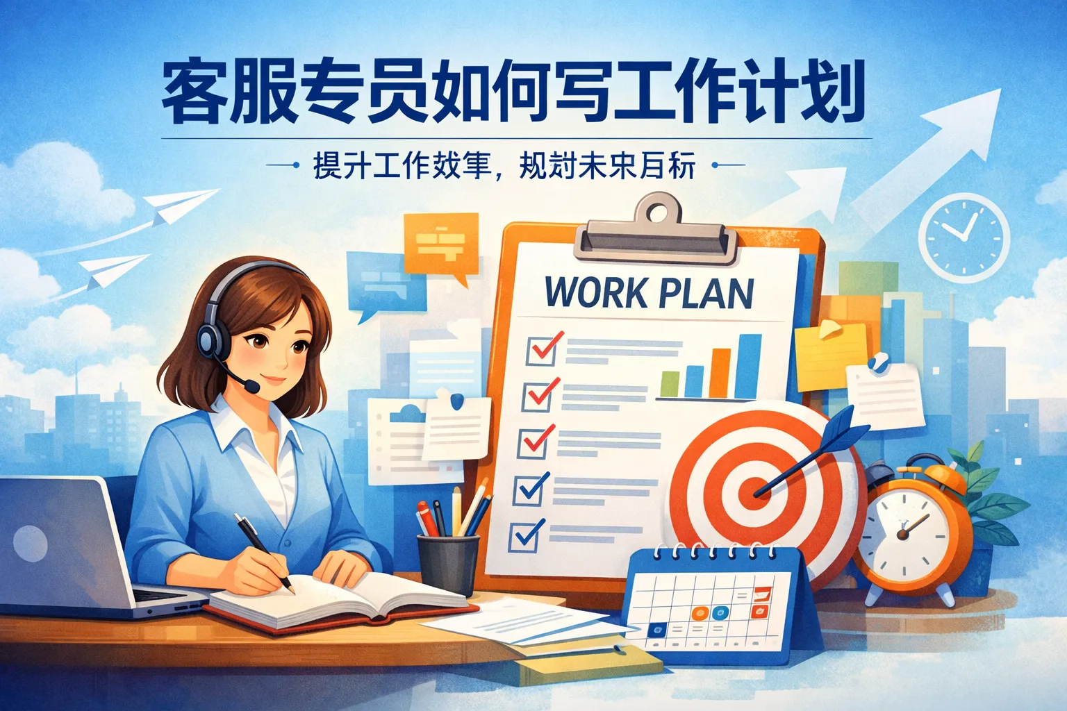 客服专员如何写工作计划