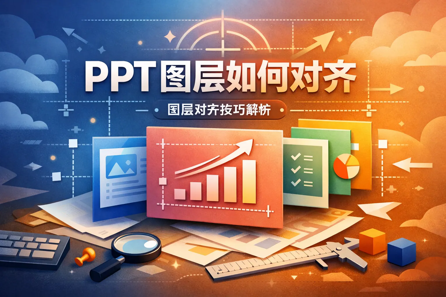 ppt图层如何对齐