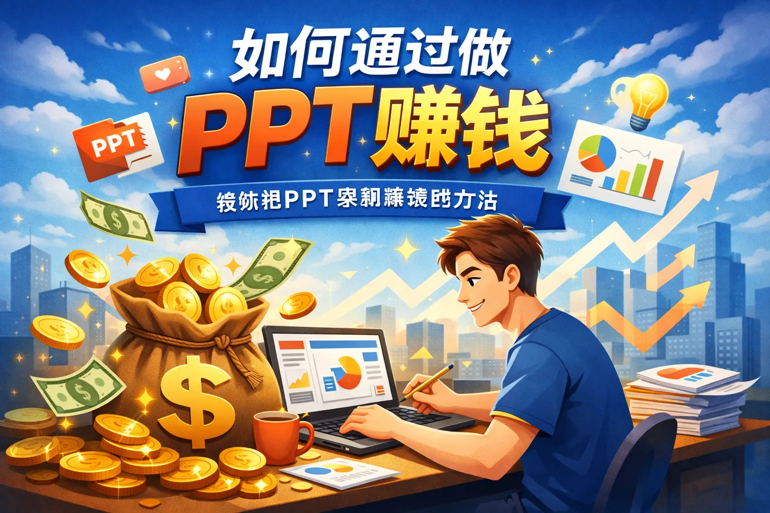 如何通过做ppt赚钱