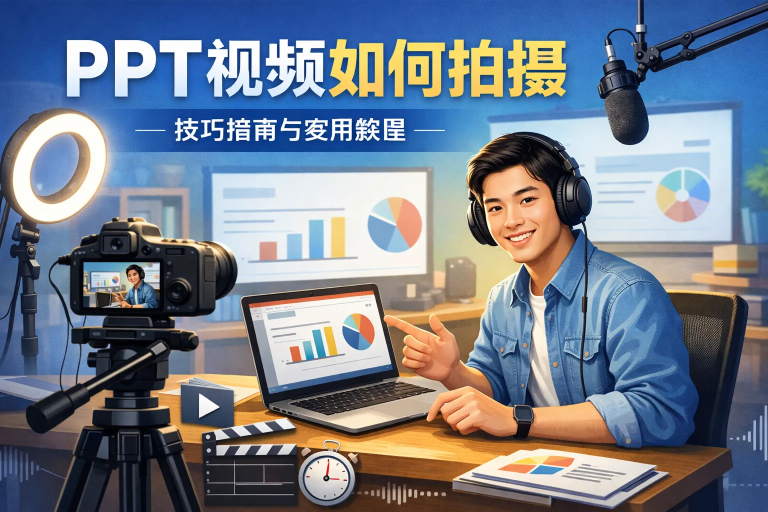 ppt视频如何拍摄