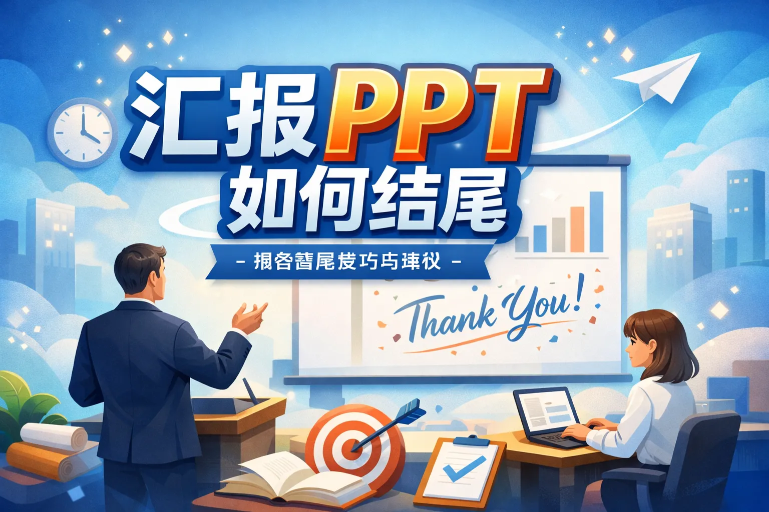 汇报ppt如何结尾