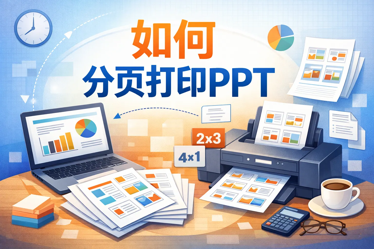 如何分页打印ppt