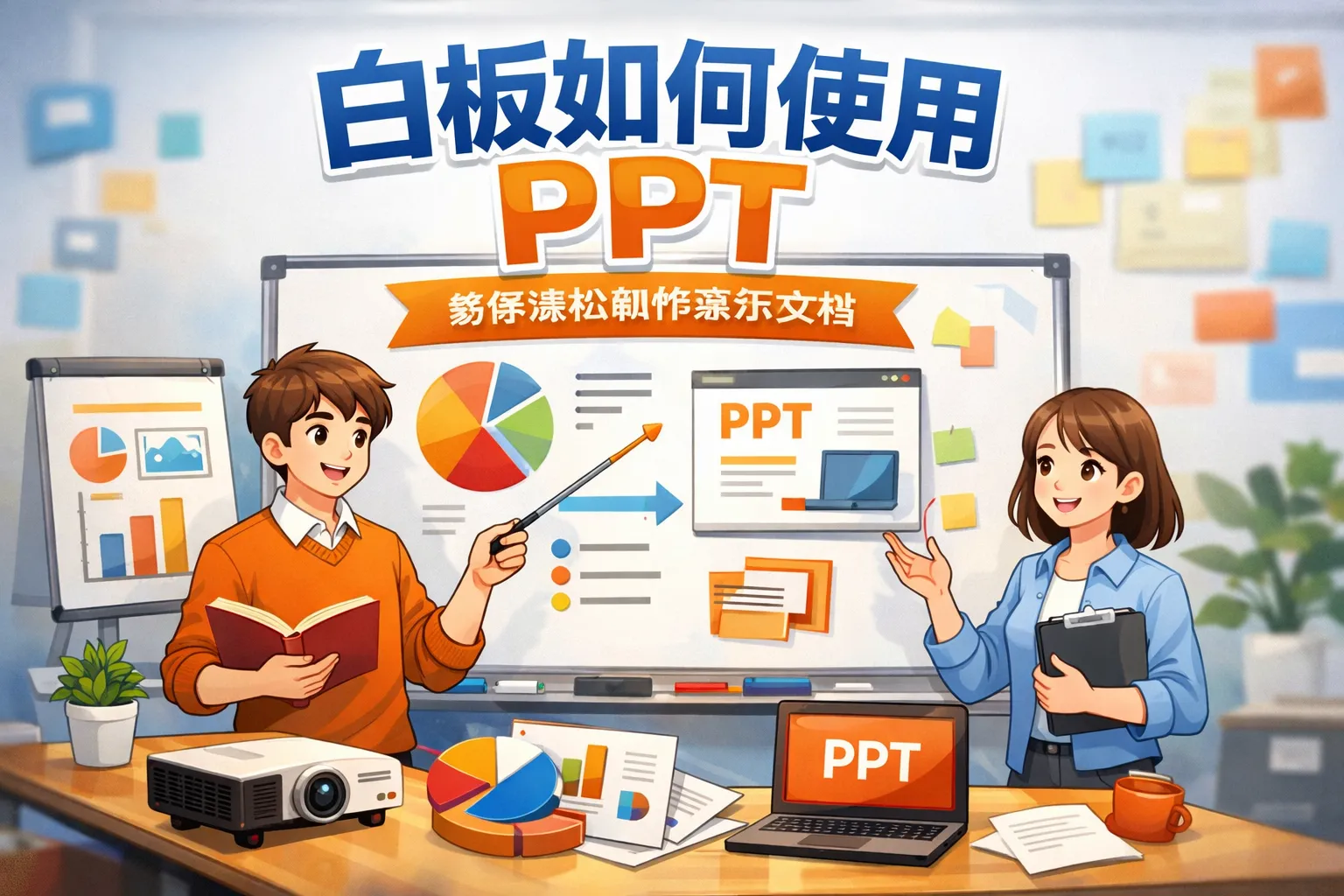 白板如何使用ppt