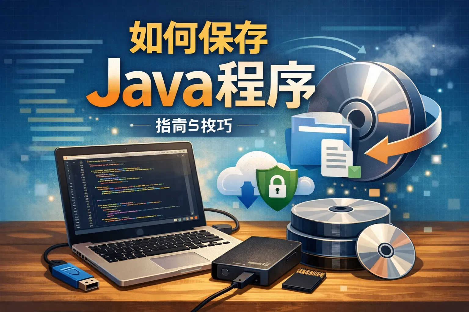 如何保存java程序