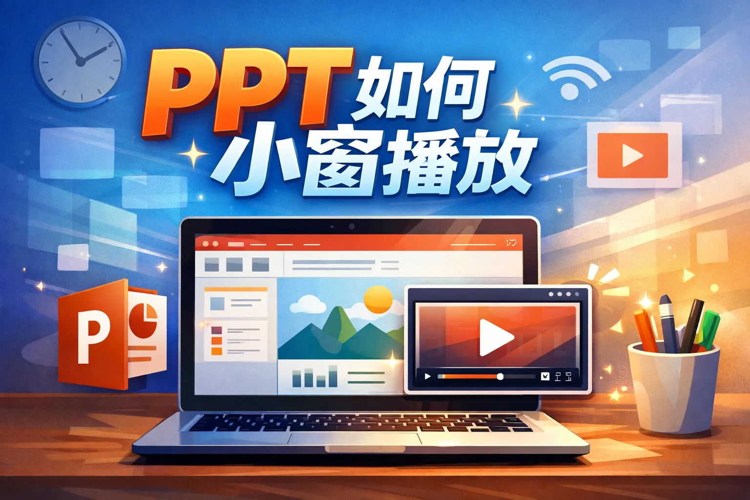 ppt如何小窗播放