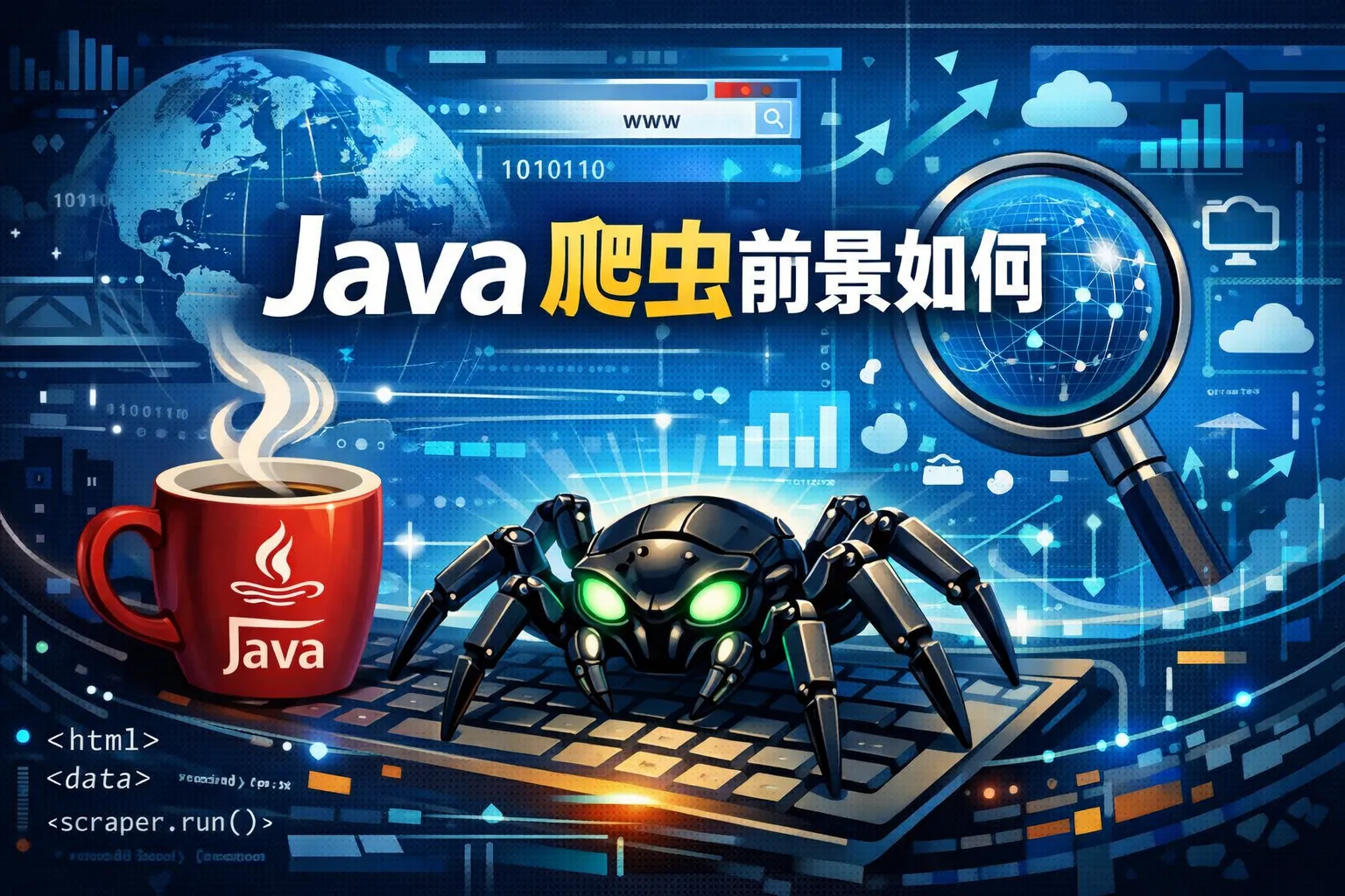 java爬虫前景如何