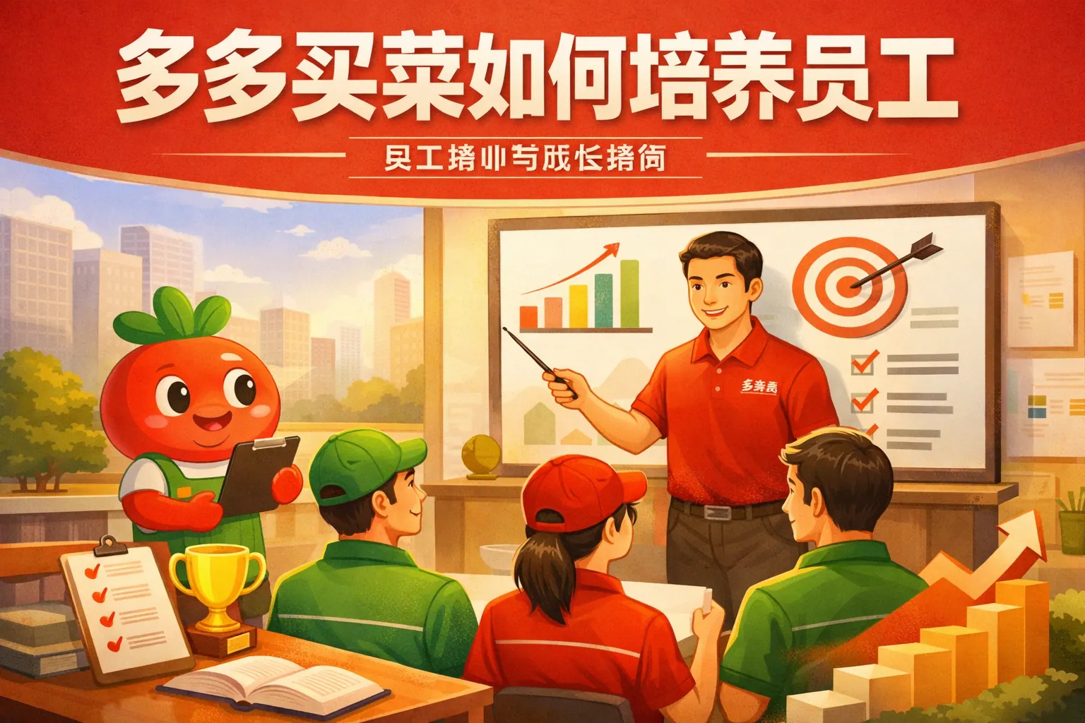 多多买菜如何培养员工