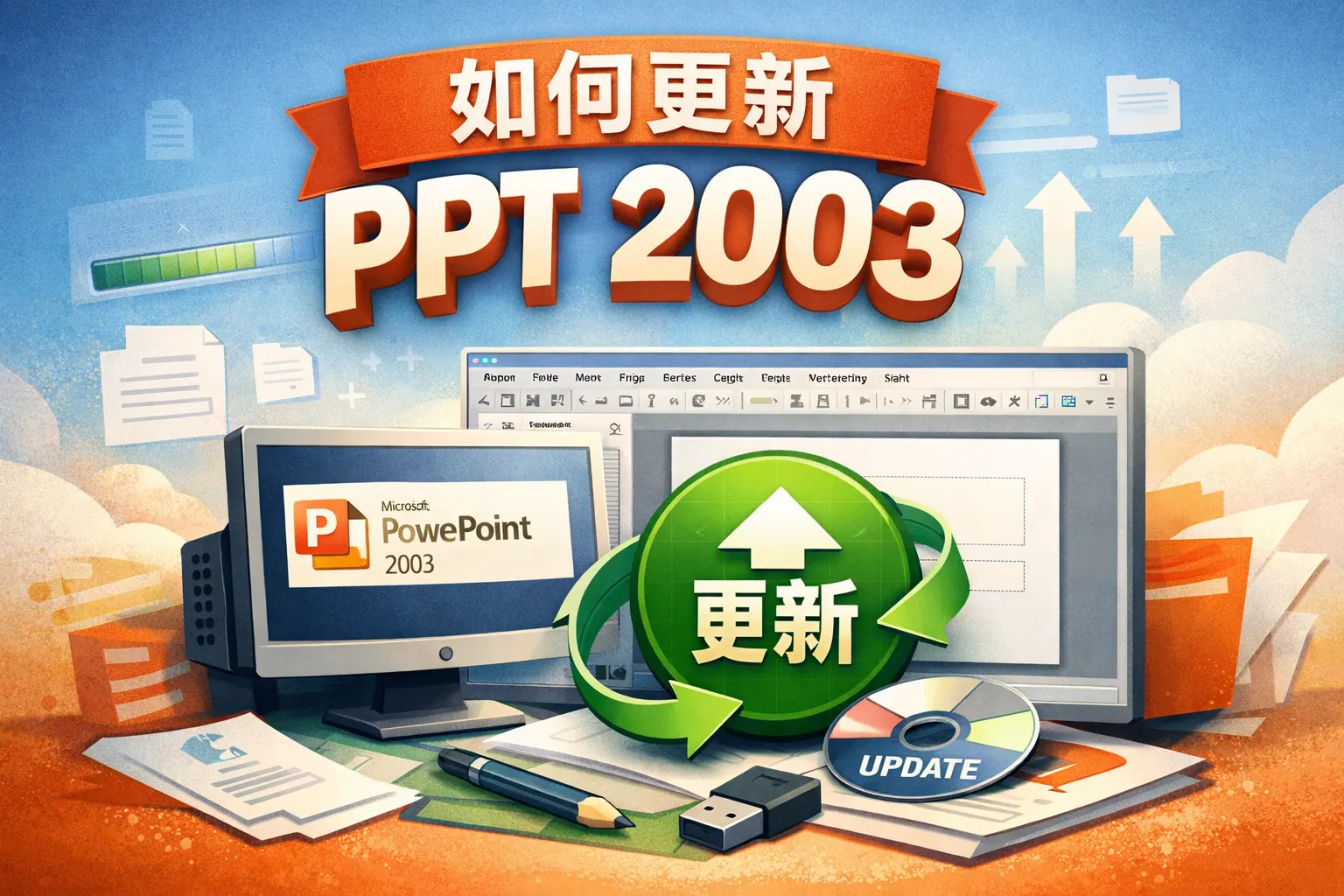 如何更新ppt 2003)