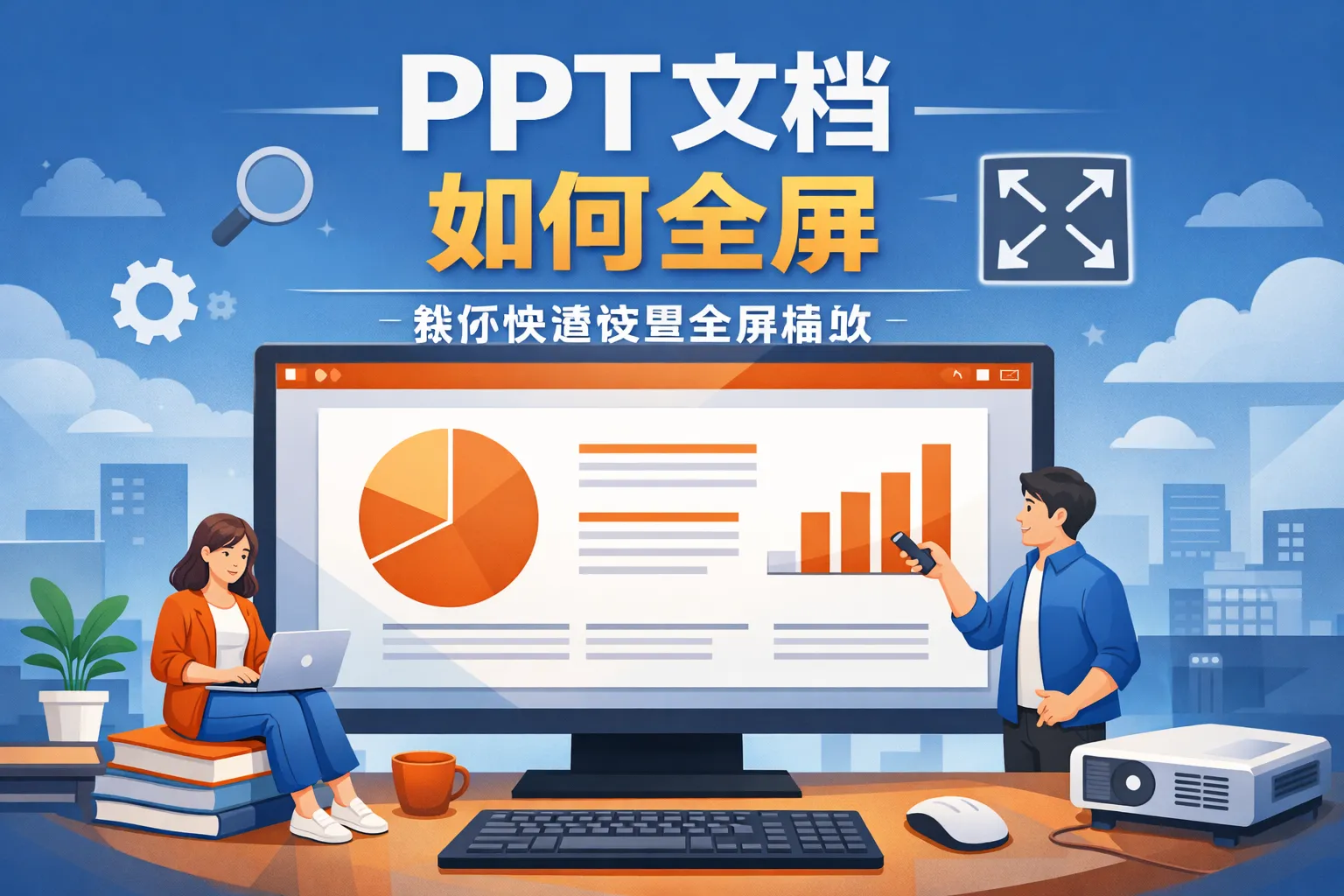 ppt文档如何全屏