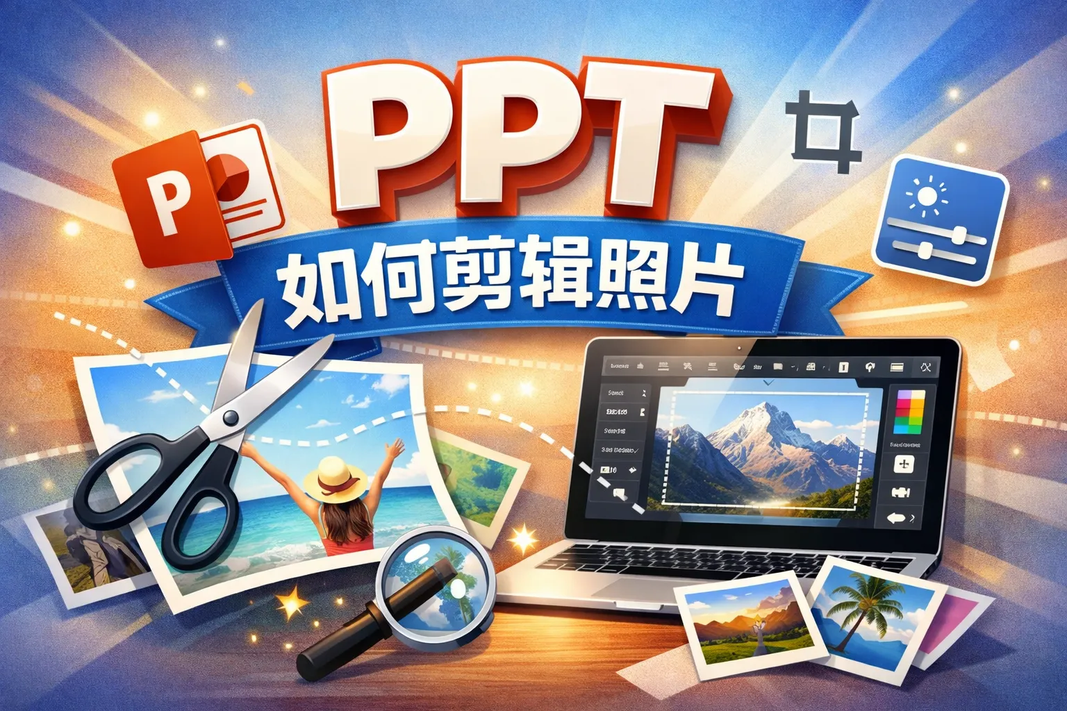 ppt如何剪辑照片