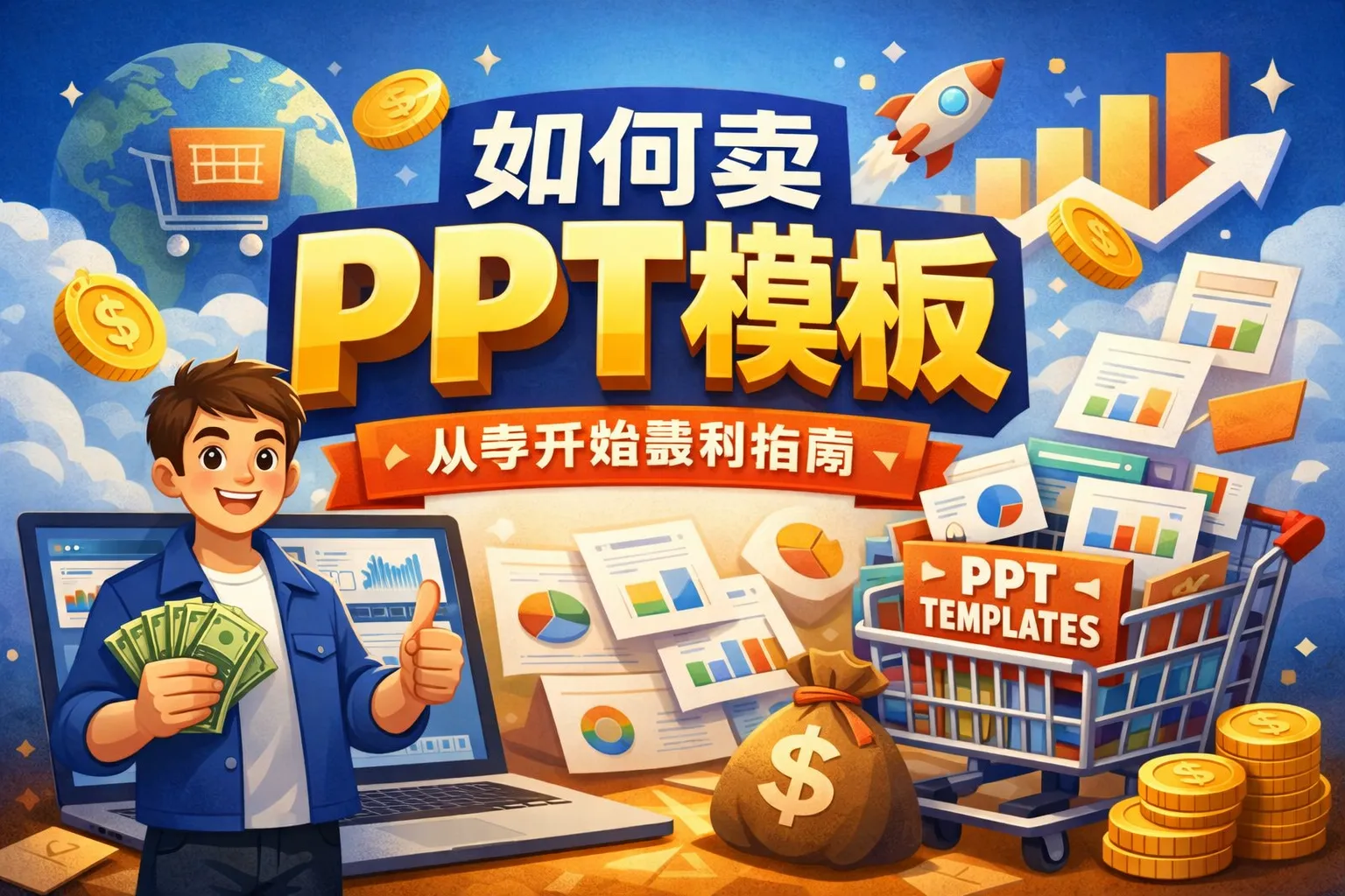 如何卖ppt 模板