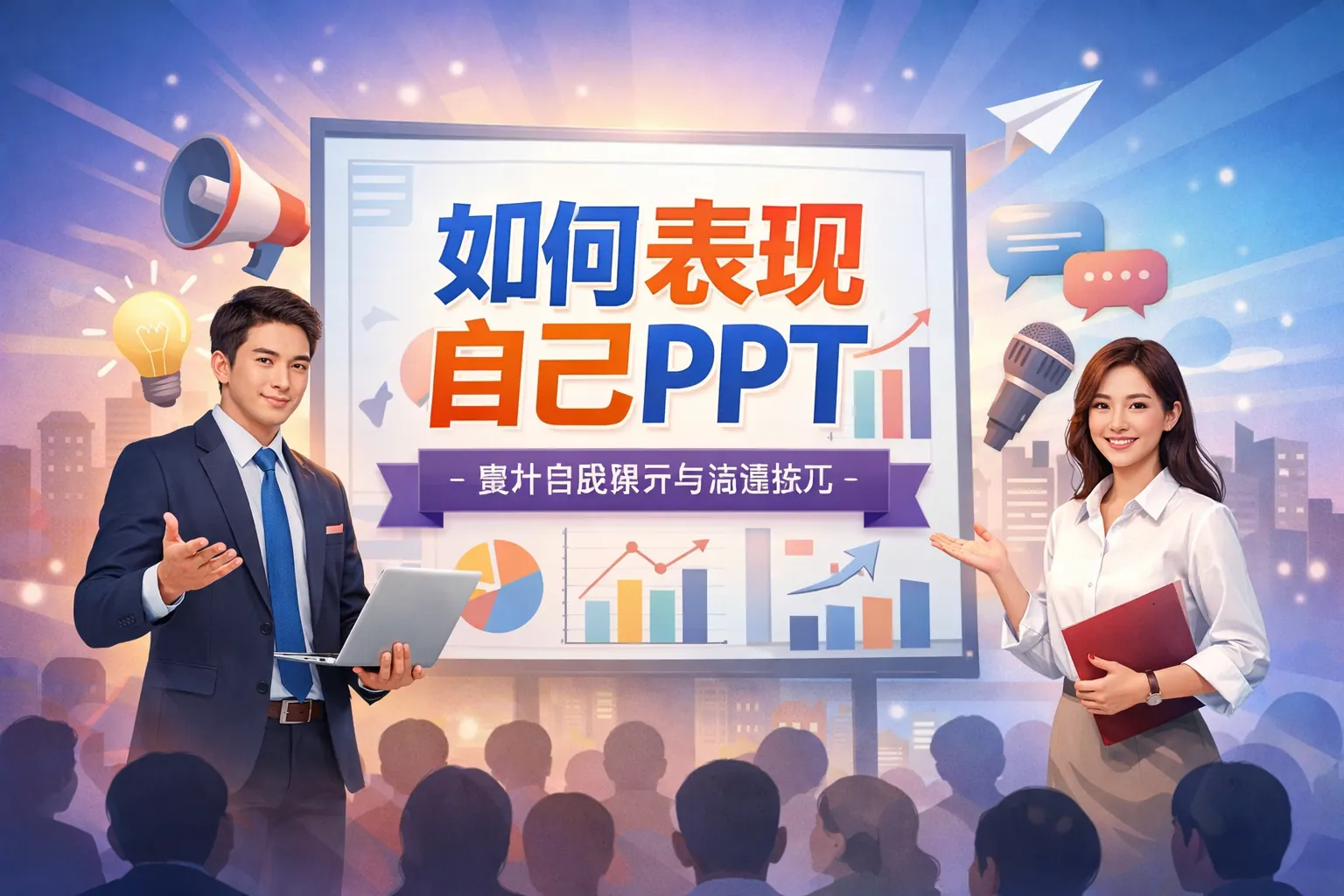 如何表现自己ppt