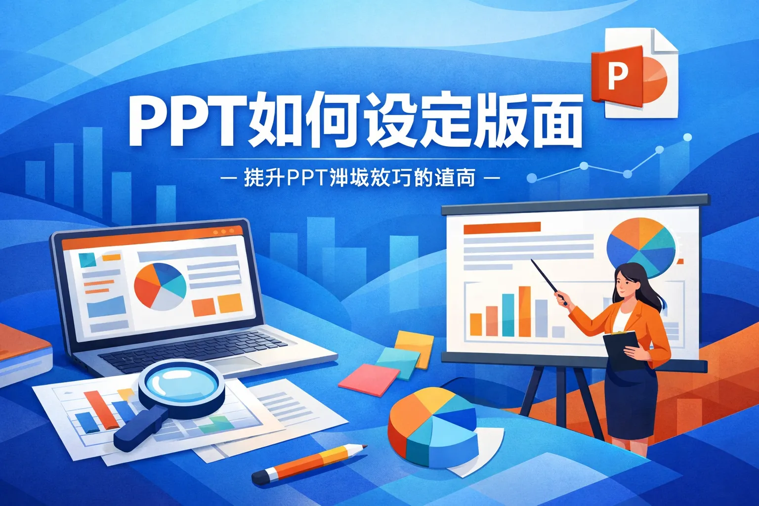 ppt如何设定版面