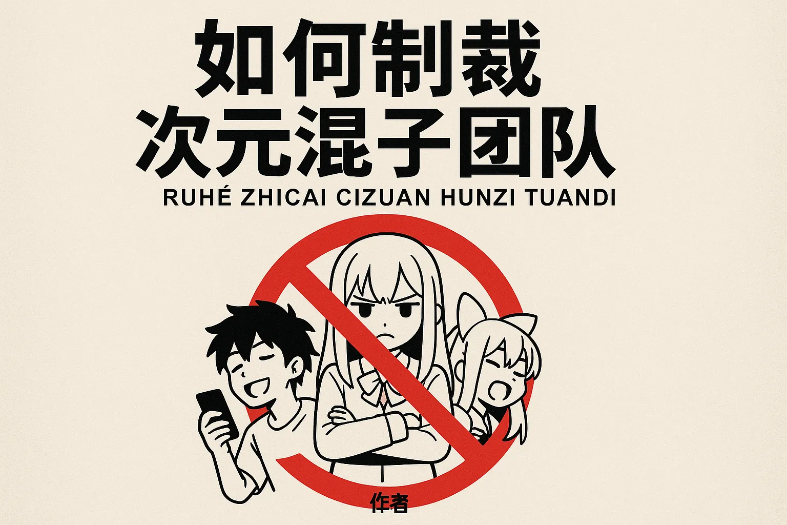 如何制裁次元混子团队