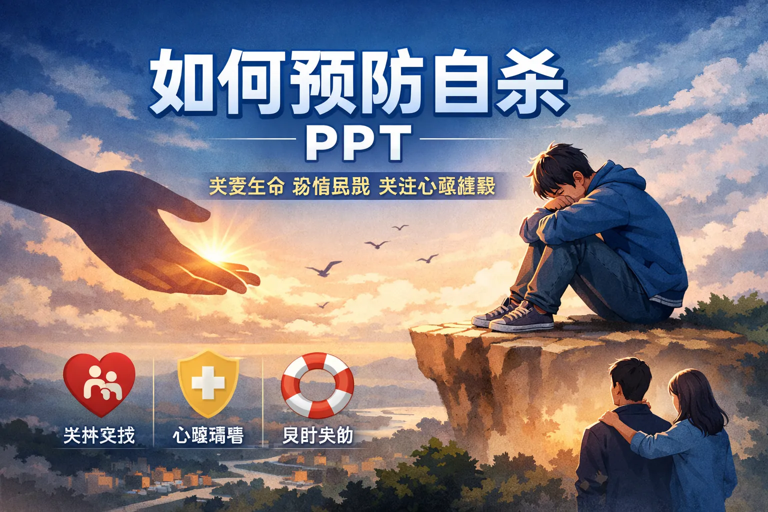 如何预防自杀ppt