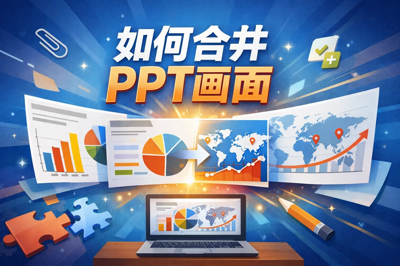 如何合并ppt画面