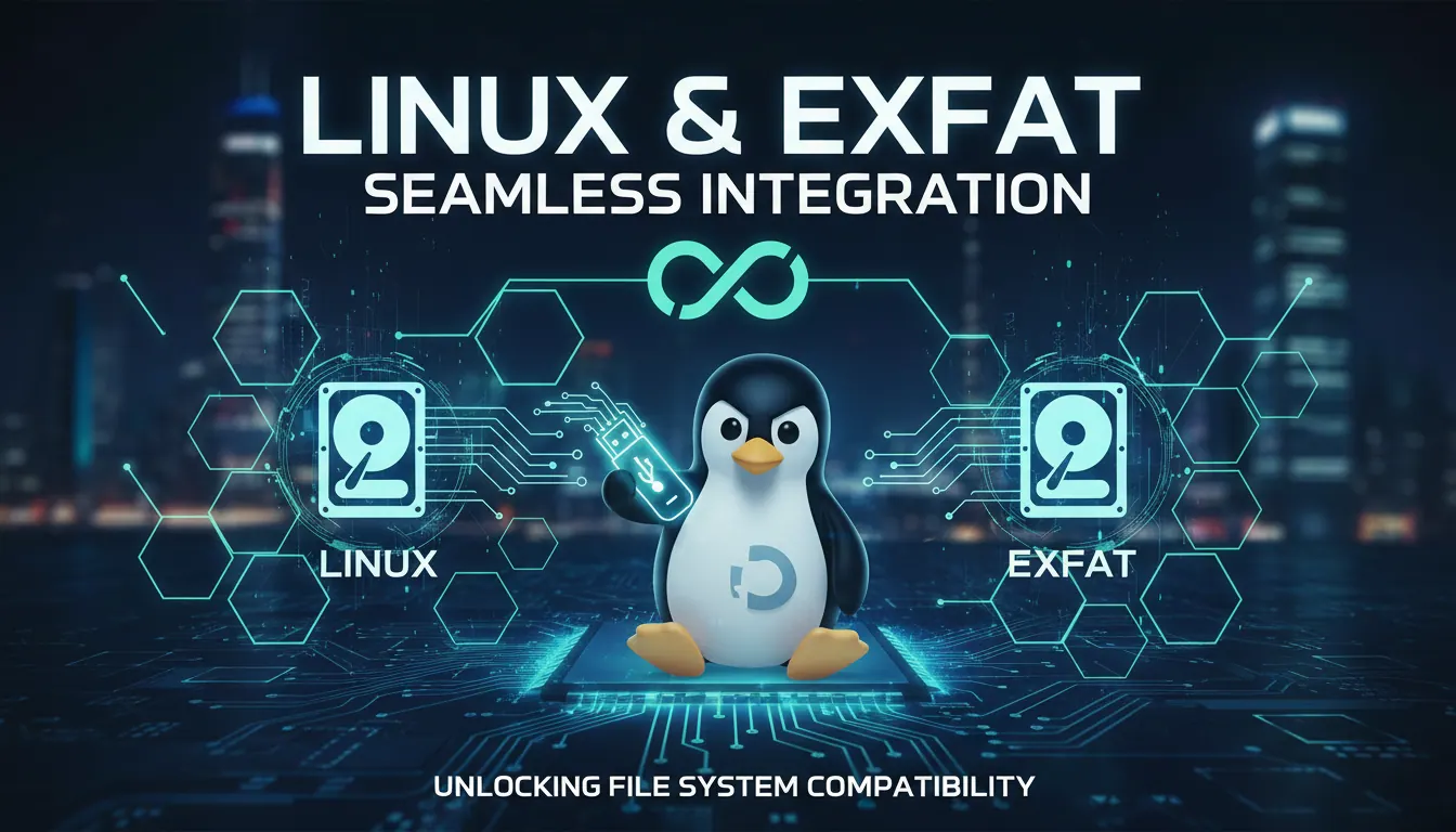 linux如何支持exfat