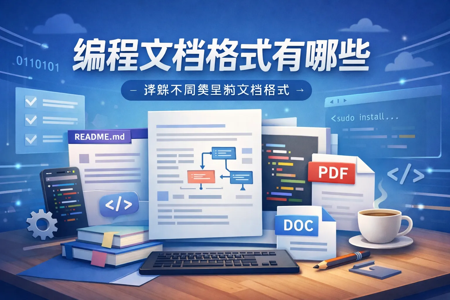 编程文档格式有哪些