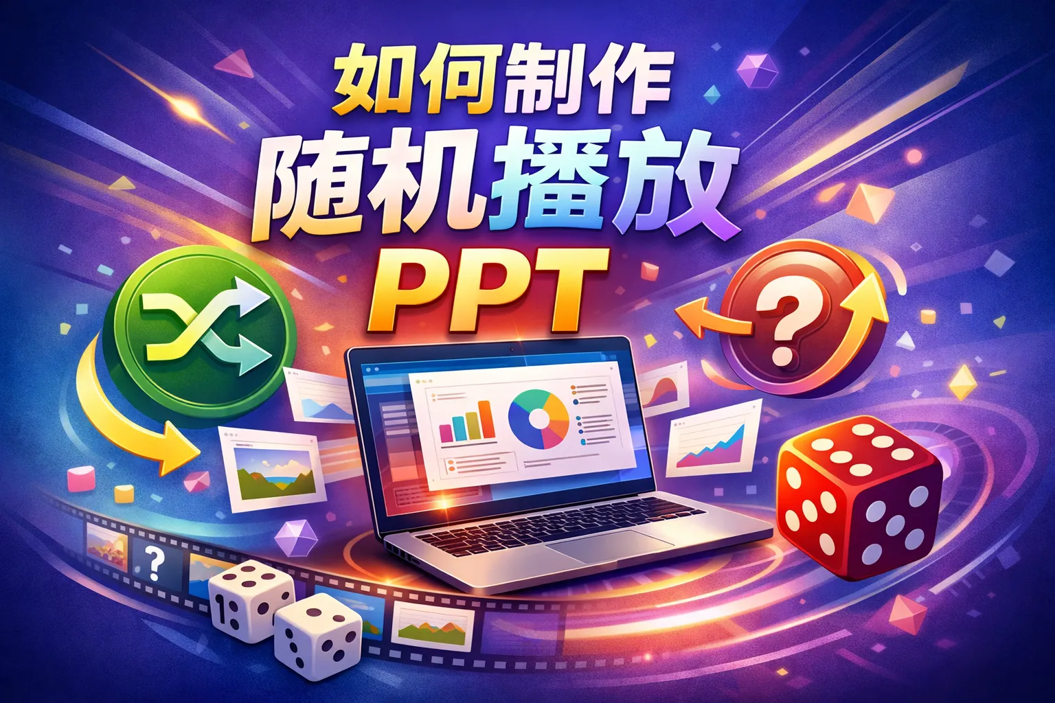 如何制作随机播放ppt