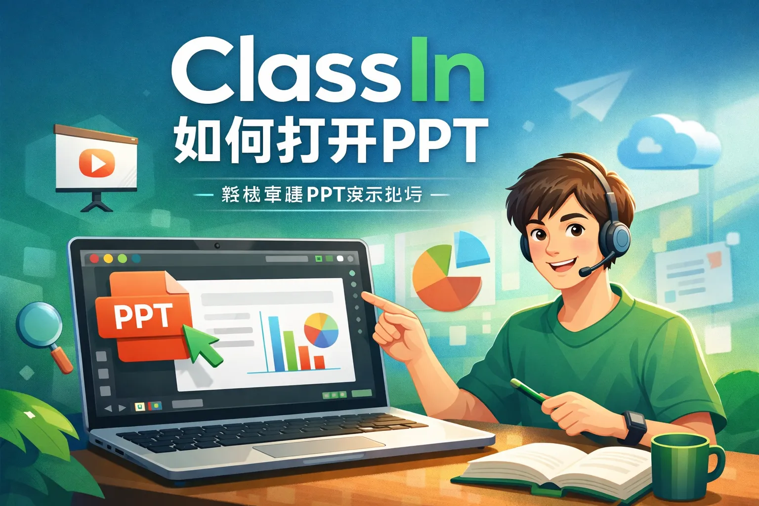 classin如何打开PPT