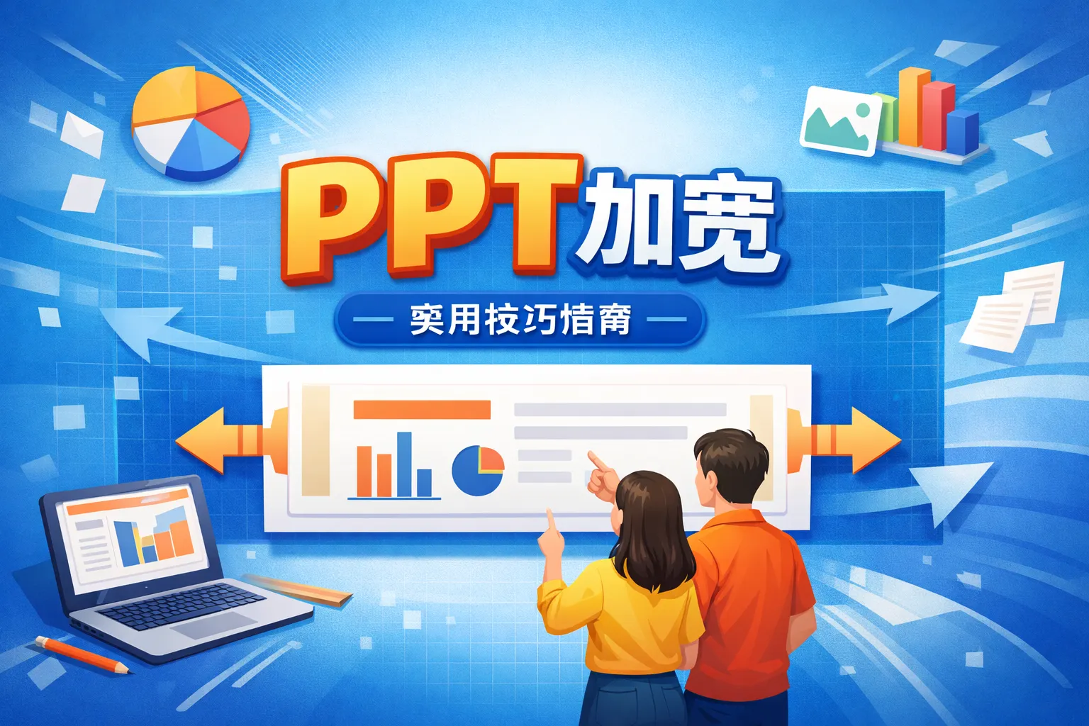 制作ppt如何加宽