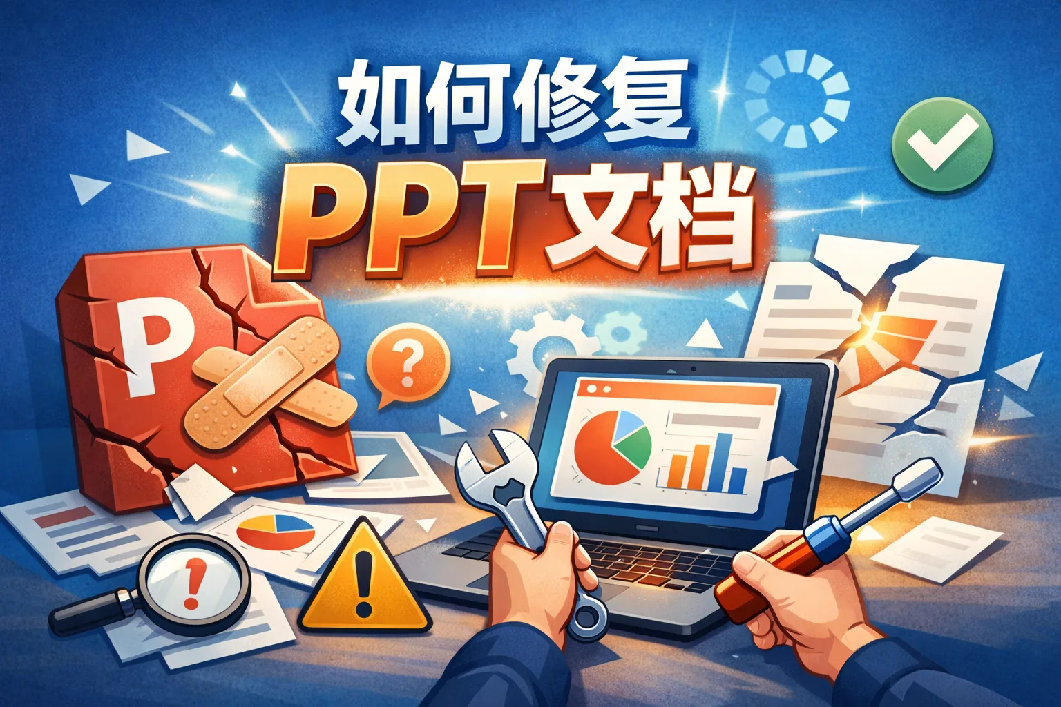 如何修复 ppt 文档