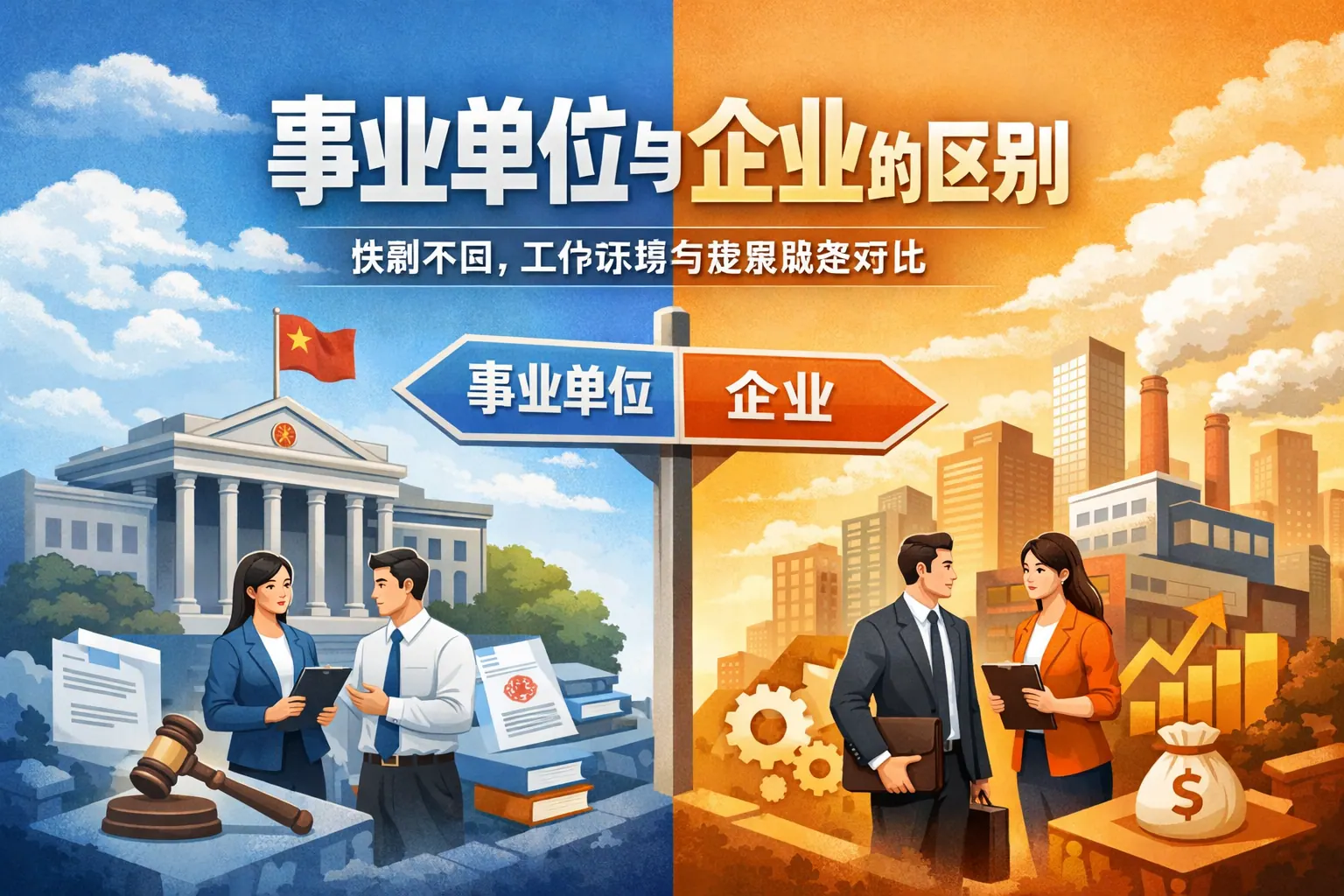 事业单位与企业编的区别