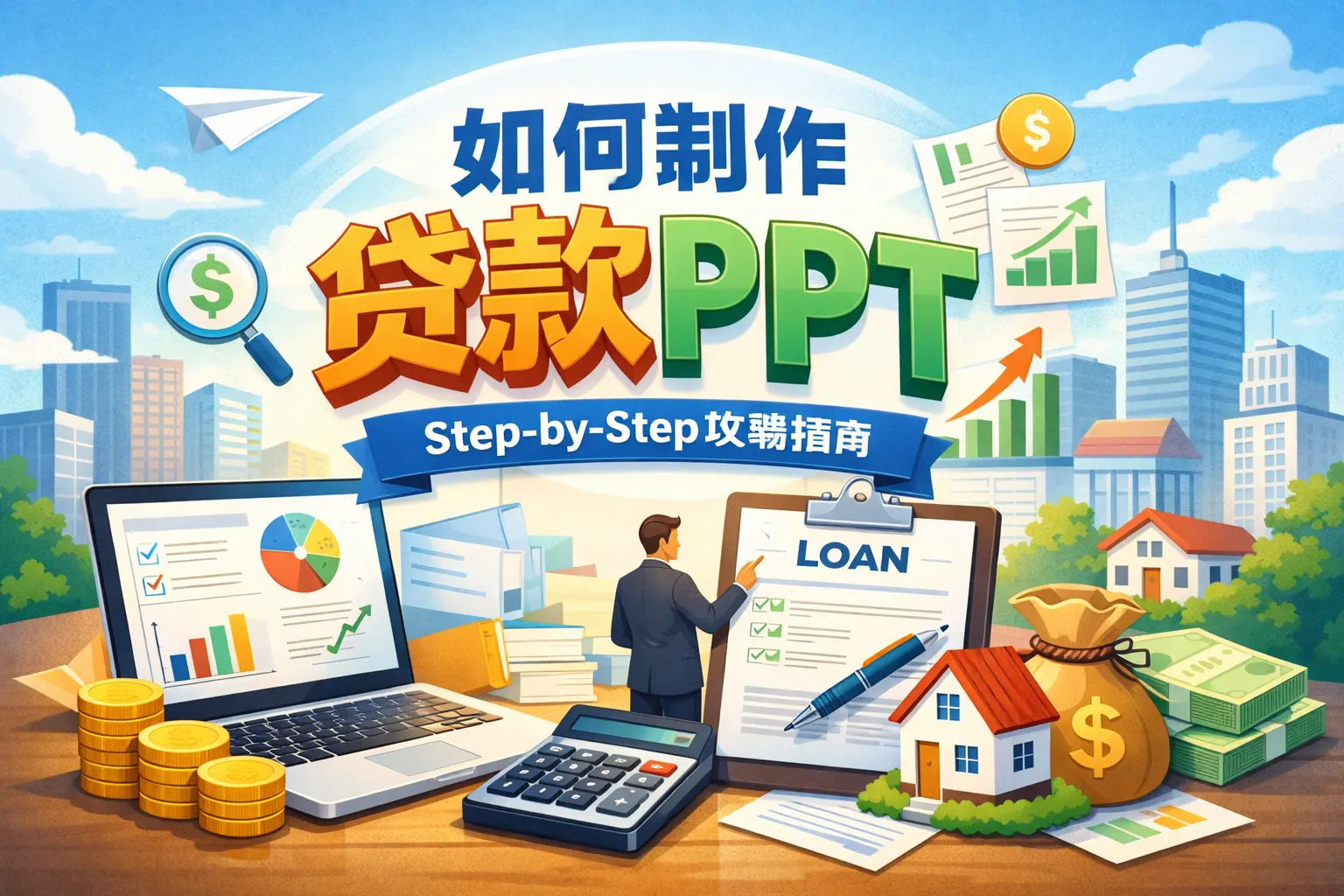 如何制作贷款ppt