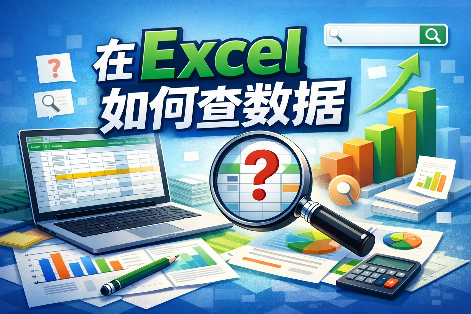 在excel如何查数据