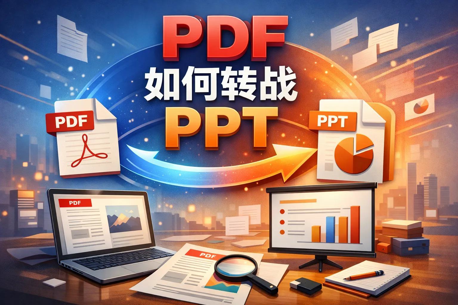 pdf如何转战ppt