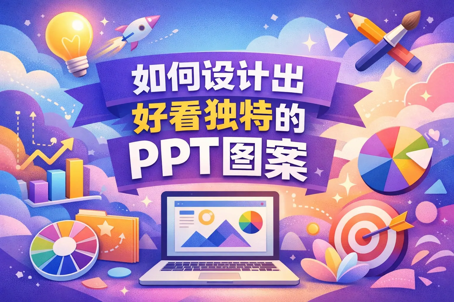 如何设计出好看独特的ppt图案