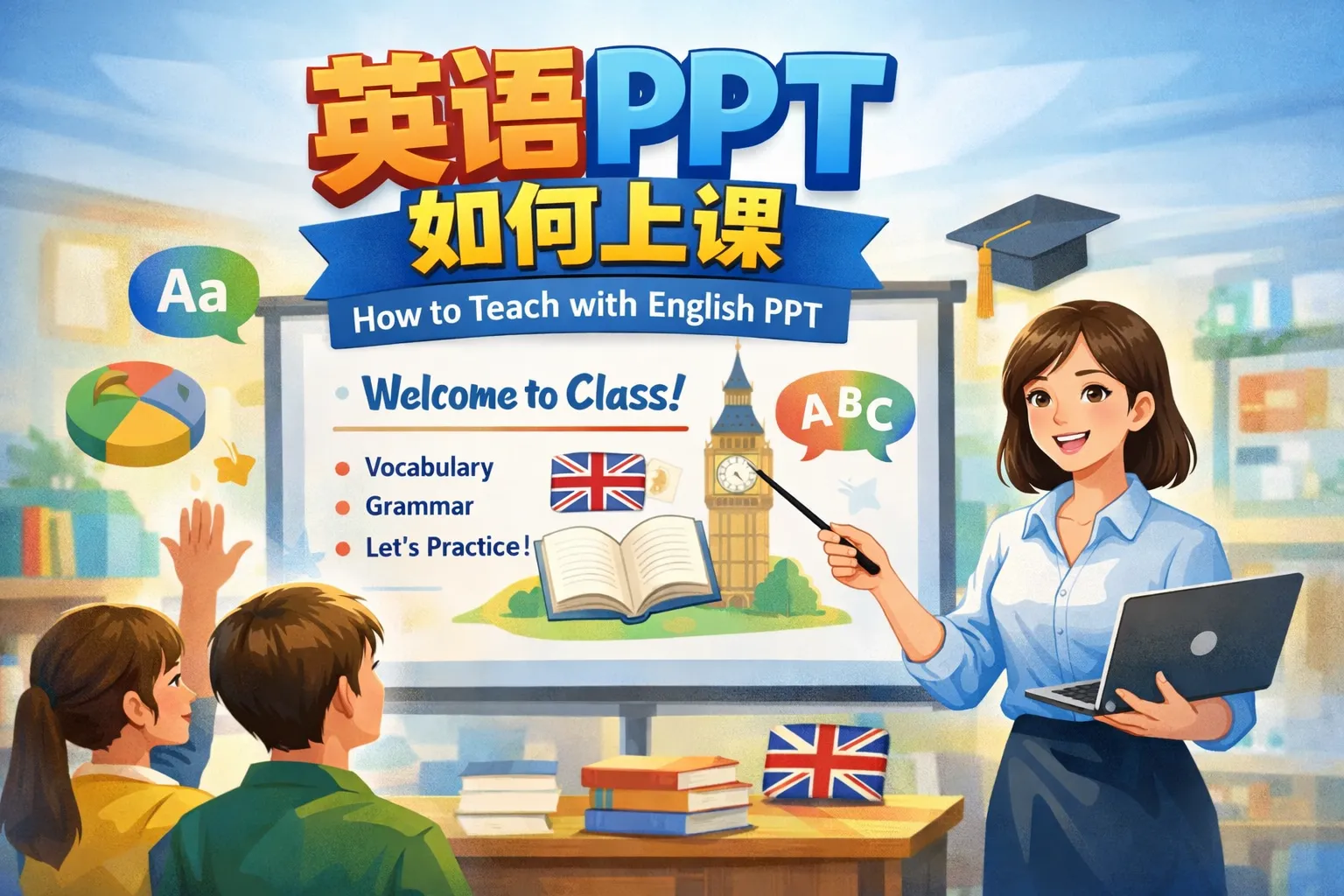 英语ppt如何上课