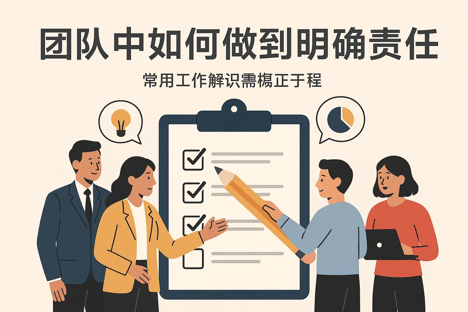 团队中如何做到明确责任