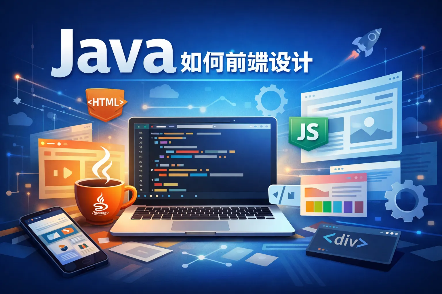 java如何前端设计