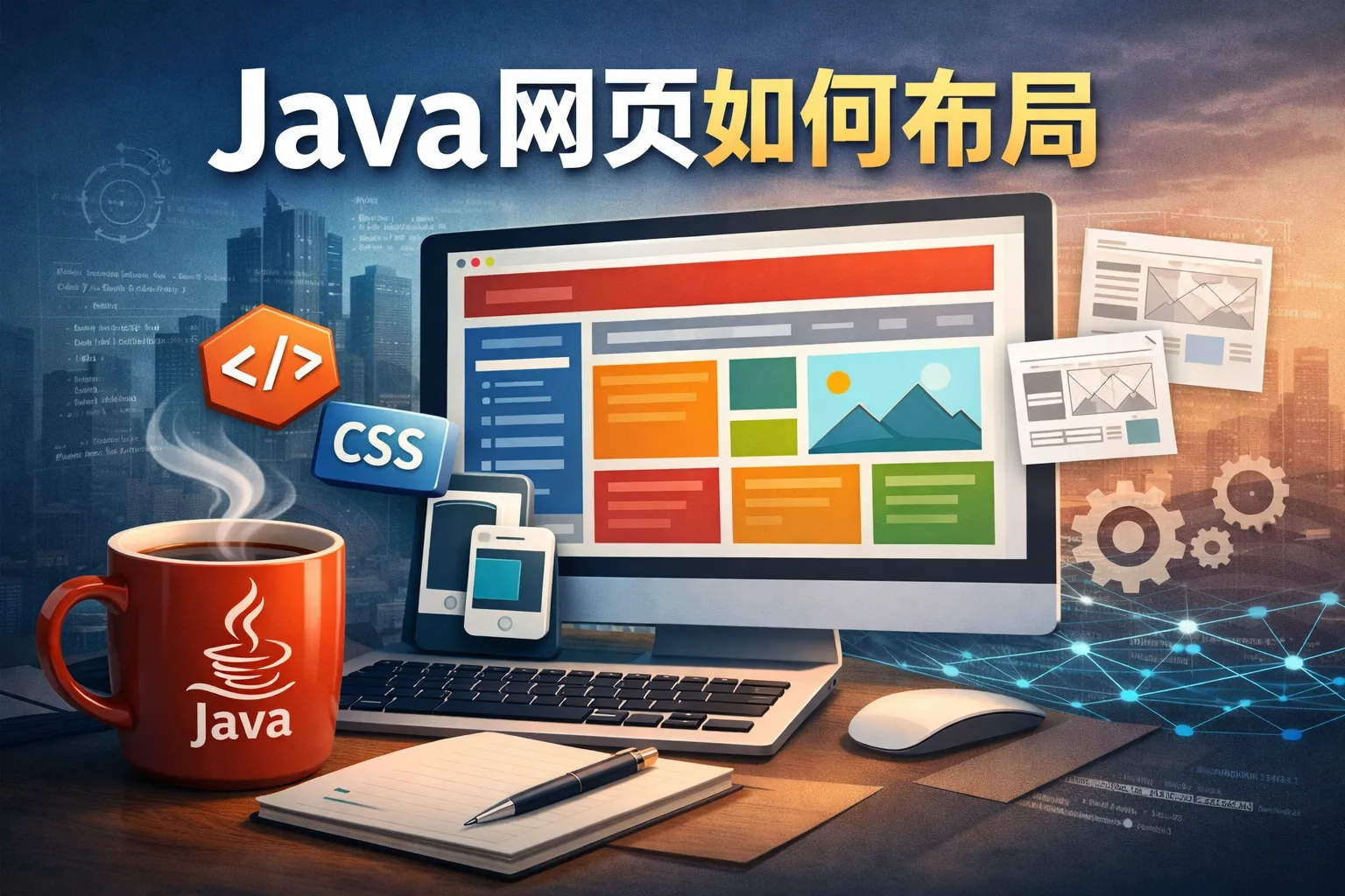 java网页如何布局