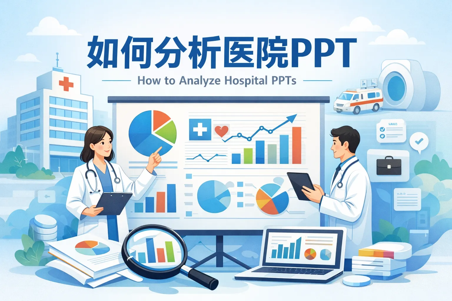 如何分析医院ppt
