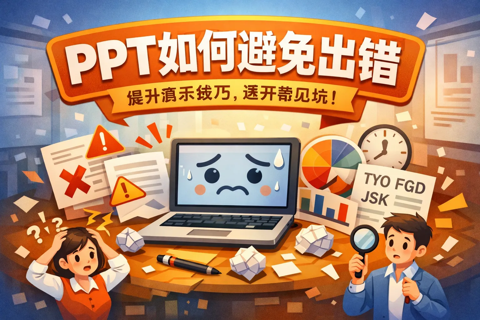 ppt如何避免出错