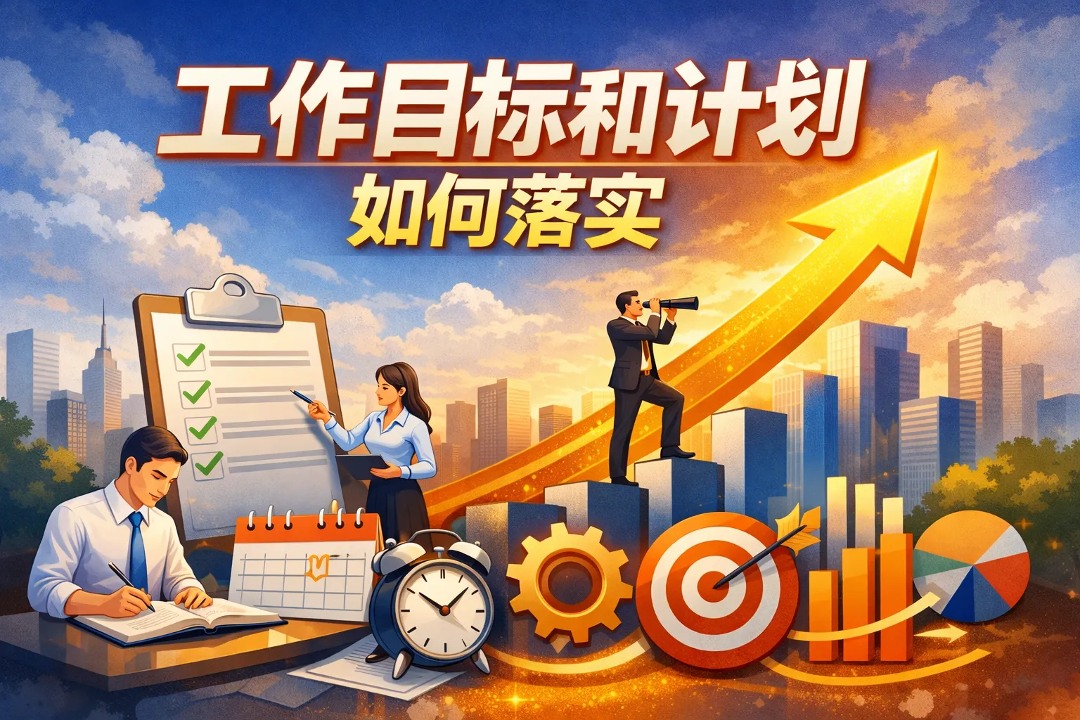 工作目标和计划如何落实