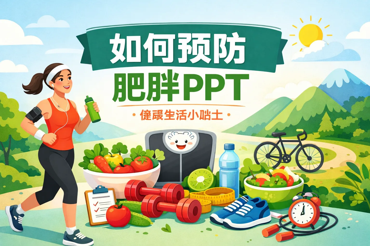 如何预防肥胖ppt