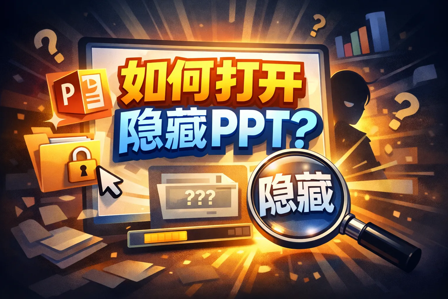 如何打开隐藏ppt