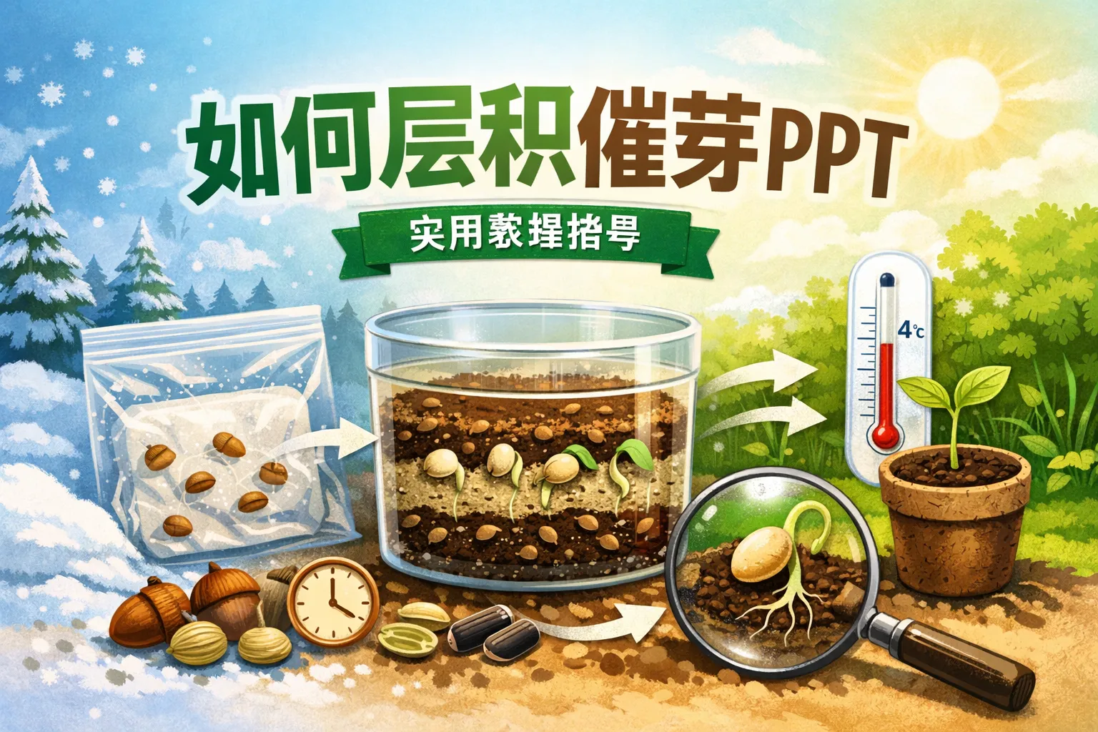 如何层积催芽PPT