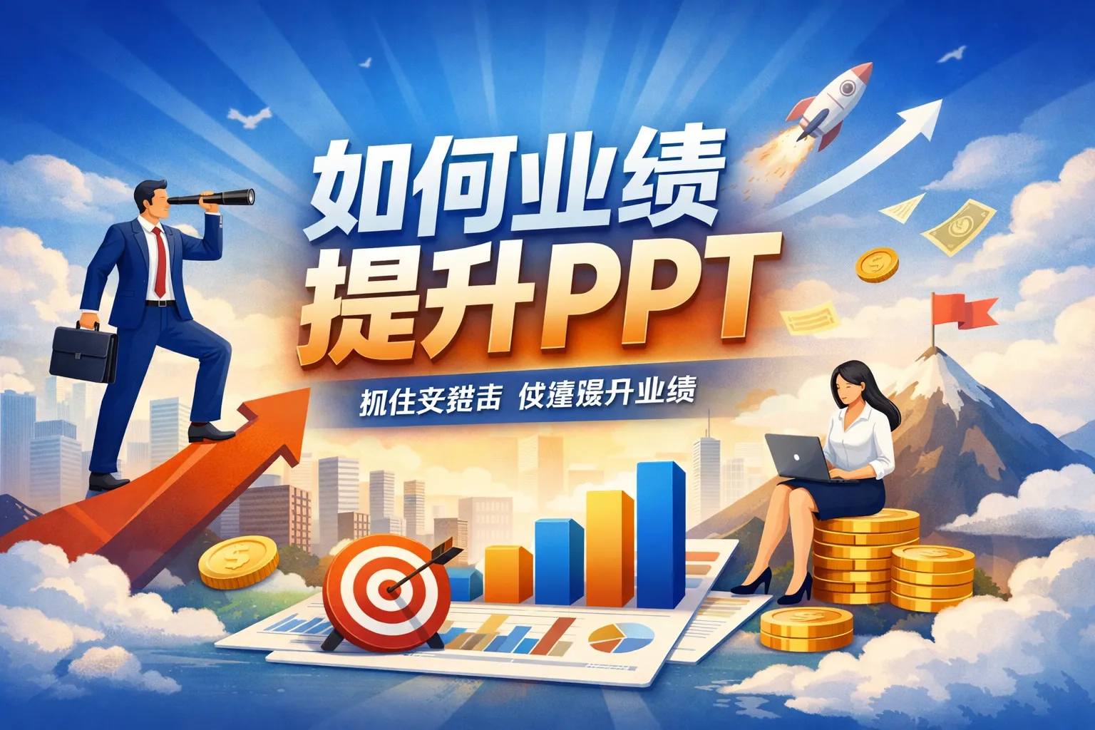 如何业绩提升ppt