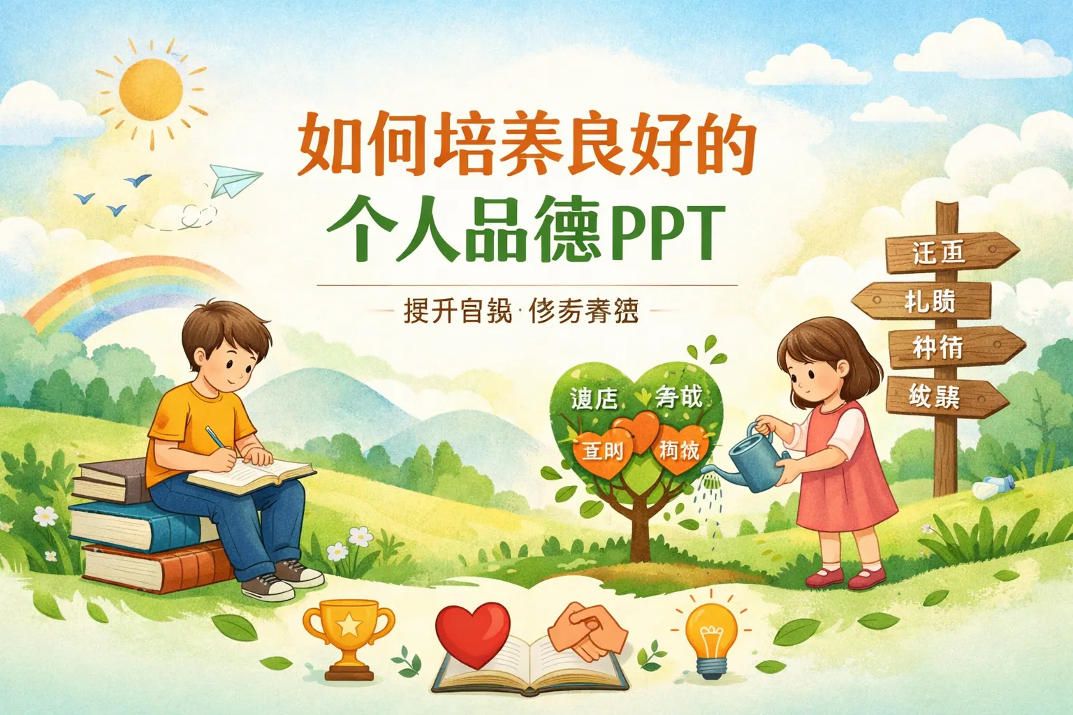 如何培养良好的个人品德ppt