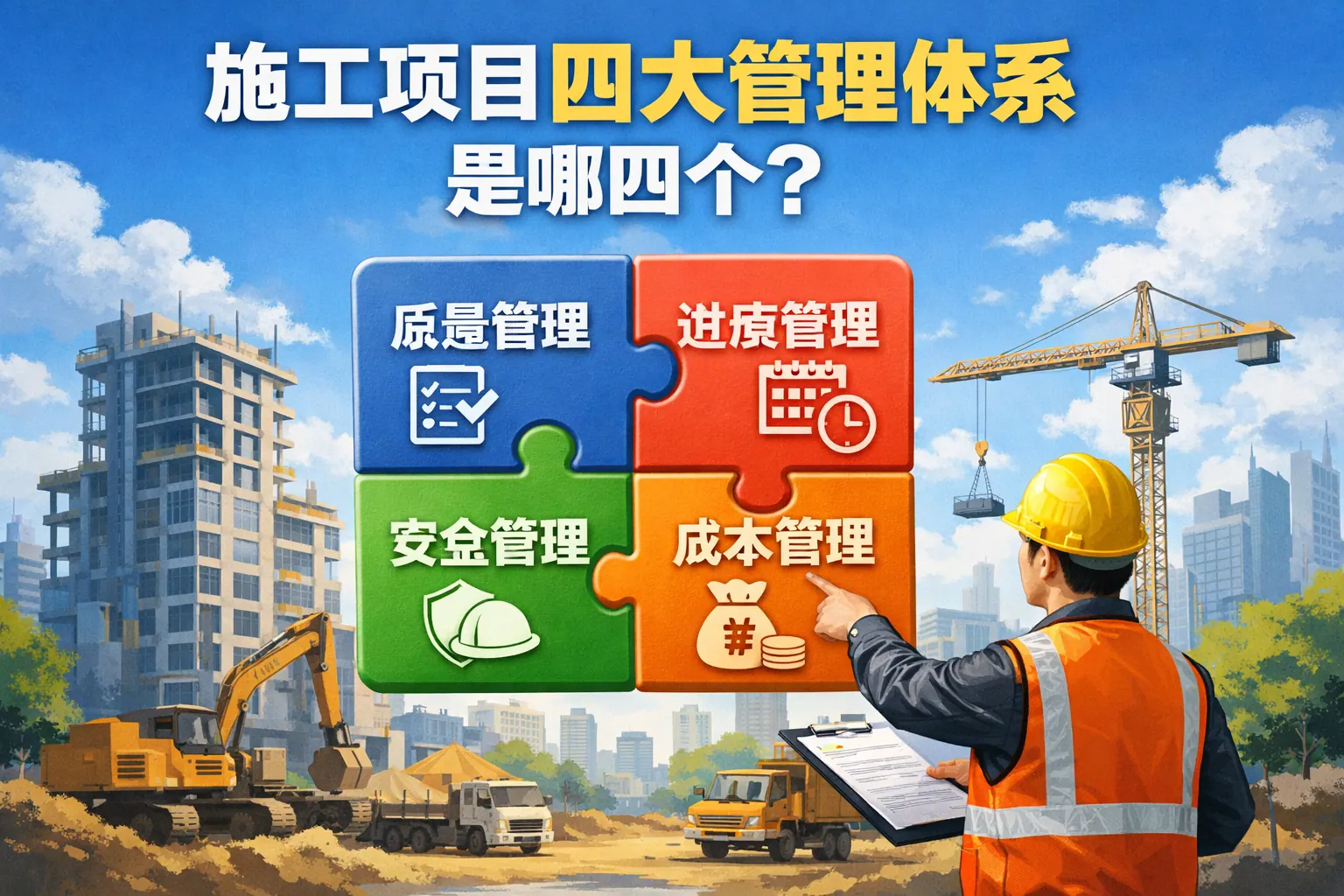 施工项目四大管理体系是哪四个
