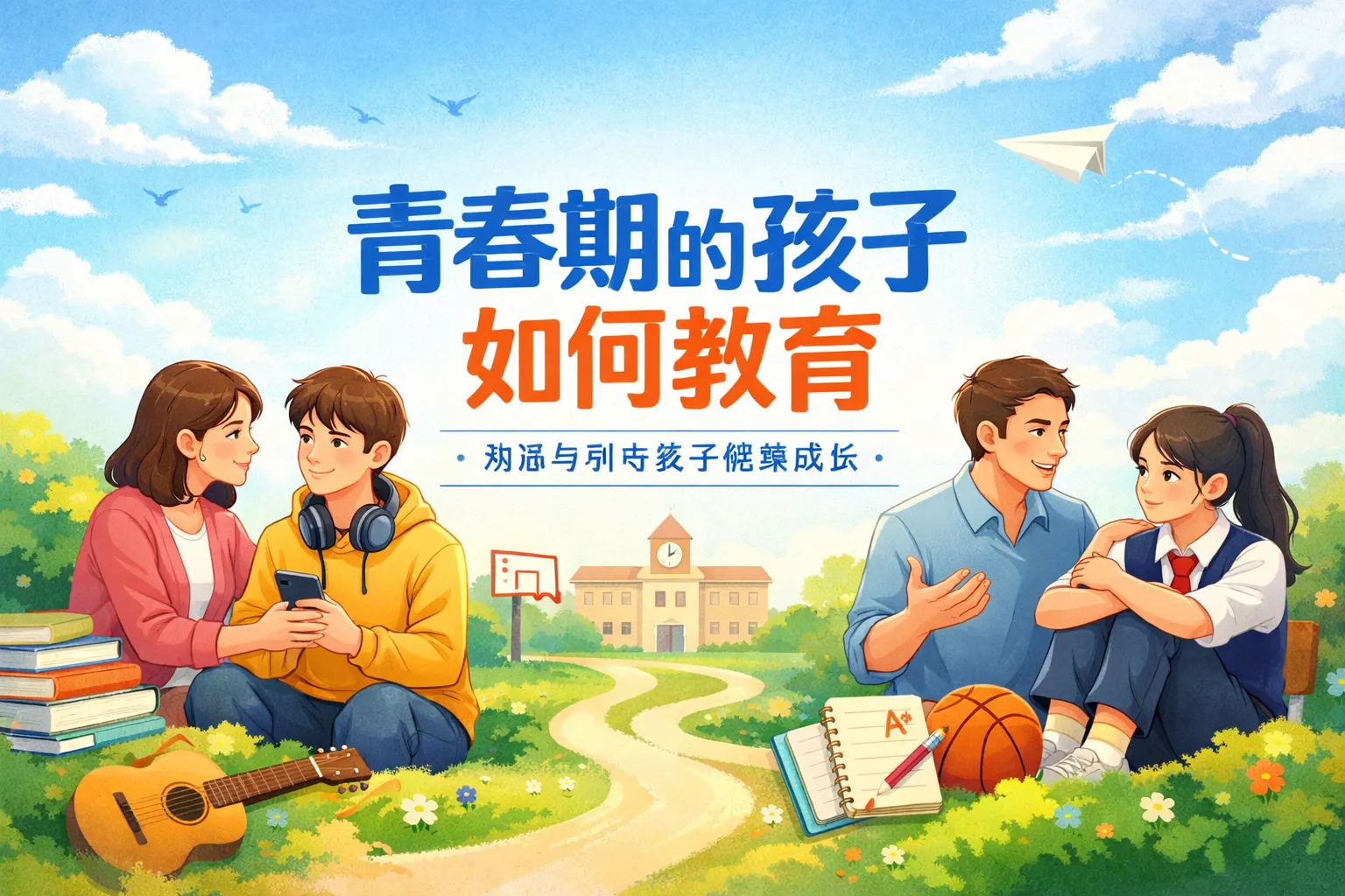 青春期的孩子如何教育ppt